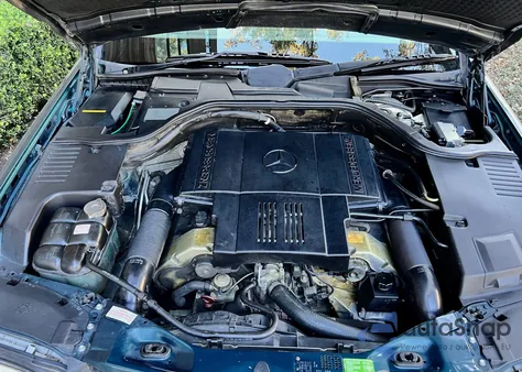 1996 Mercedes-Benz S 420 z USA, uszkodzony, nr VIN WDBGA43E2TA303224